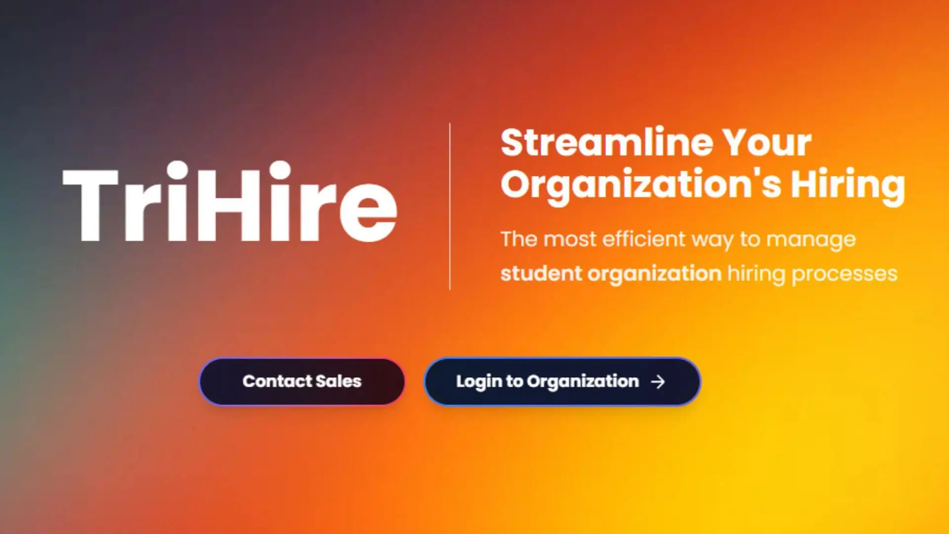TriHire Web Platform (TriCode)